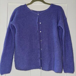 Sezane Purple Cardigan, Size XS